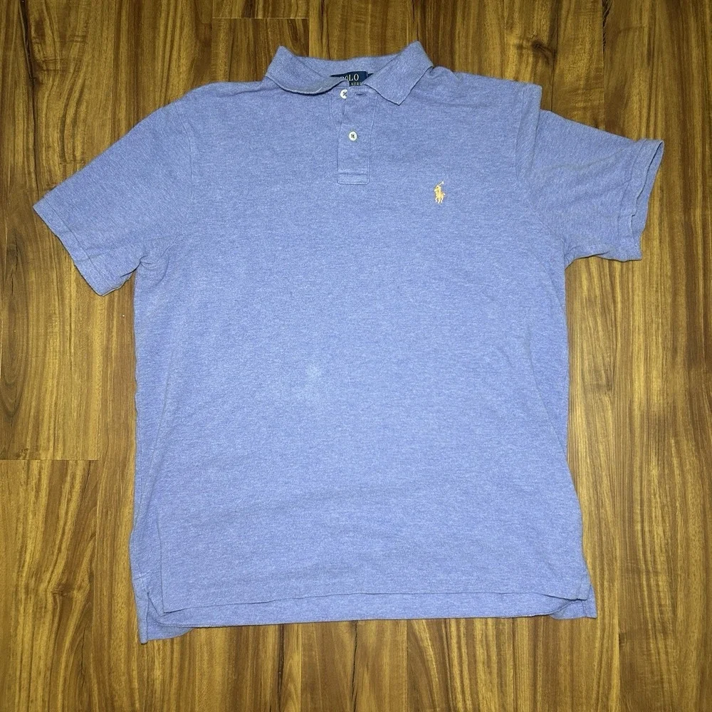 Polo Ralph Lauren Mesh Polo Shirt Mens Large Classic Fit Short Sleeve Rugby NWT